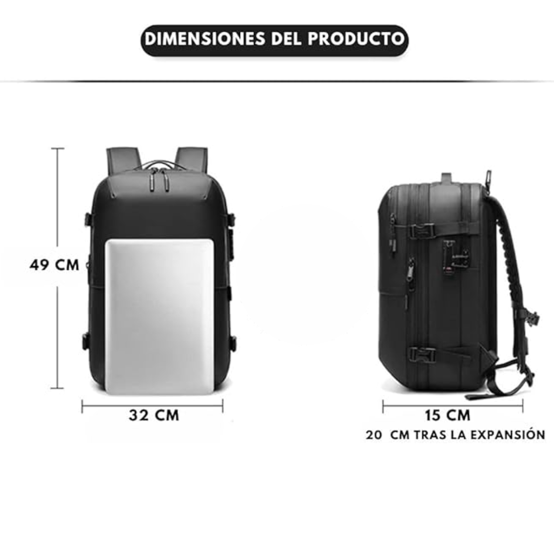 SkyVault™- Mochila de viaje