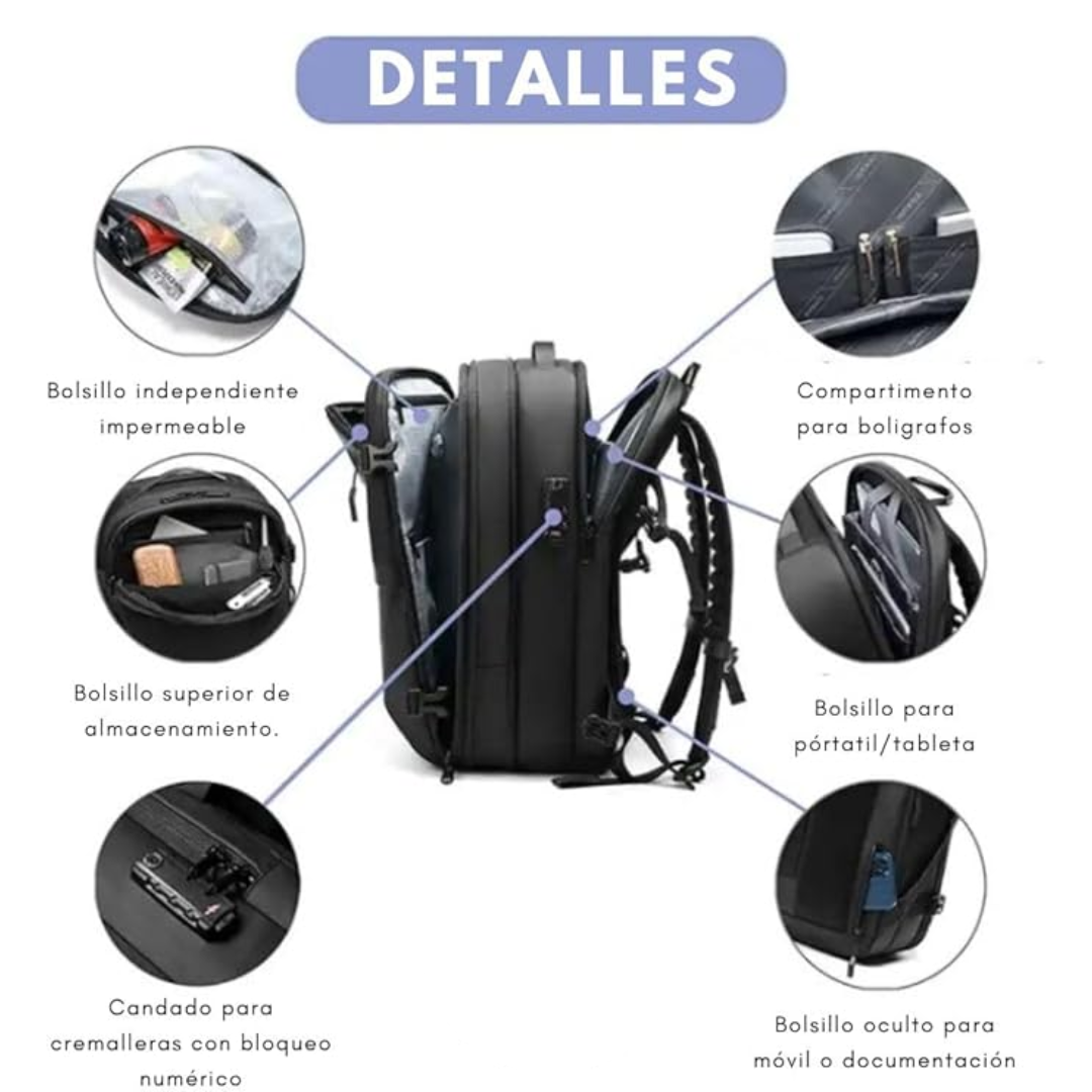 SkyVault™- Mochila de viaje